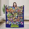 Теплое одеяло для кемпинга My Singing Monsters Постельное белье Пледы Фланелевое покрывало для дивана, кресла, дивана-кровати с рисунком Чехол для дивана-кровати