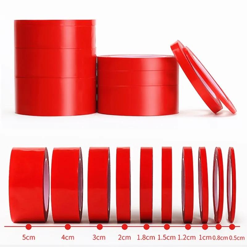 Double-Sided Adhesive Tape Nano Tape 3.3m /6/8/10/15/20/25/30Mm Width Transparent Tape Washable Adhesive Nano Traceless Sticker GluePinstriping Tape