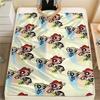 Powerpuff Girls Cute pattern Flannel Blanket, High quality Comfortable for All Seasons, Home Decor, Warmth and Comfort, Perfect for Gifts.