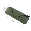 Eyewear Protective Case Sunglasses Storage Bag PU Leather Glasses Case Hanging Eyeglasses Holder