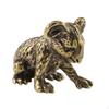 Латунная фигурка коалы, украшение для животных, мини-статуэтка, домашний декор