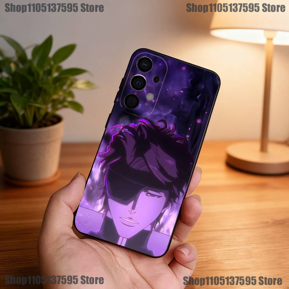 Горячий А-Айзен С-Соуске Аниме Чехол для Телефона Для Samsung S25,S24,S21,S22,S23,S30,Ultra,S20,Plus,Fe,Lite,5G Черный Чехол