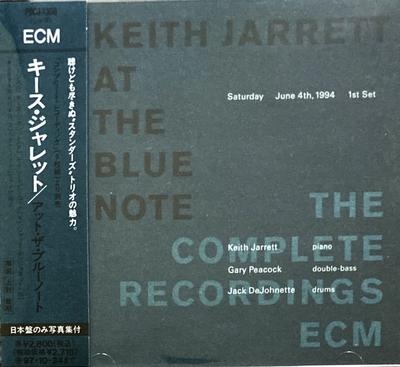 CD КИТ ДЖАРРЕТТ - Кит Джарретт в Blue Note - Sa POCJ1300 ECM 1995 Япония Джаз Б/у