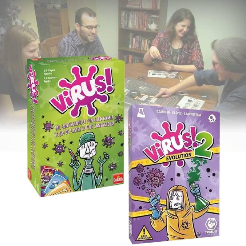 Яркая карточная игра про вирусную инфекцию для семейного веселья и развлекательных посиделок