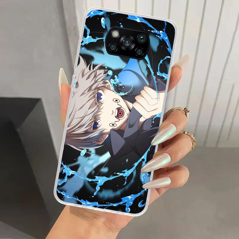Чехол для телефона Japan Anime Jujutsus для Xiaomi Poco X5 X6 X7 Pro F7 Ultra M7 Redmi 15 15C 13 13C 12 12C 10 10A 10C 9 9A 9C 9T