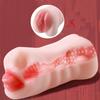 Realistic Face Pocket Male Masturbator Realistic Vagina Deep Throat Oral Sex Portable Adult Toys Fake Sex Doll Male Sex Toys