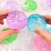 1/4 шт. Прозрачная игрушка-баоцзы для снятия стресса с блестками, лепящаяся игрушка-пельмень, сенсорная игрушка-фиджет, медленно поднимающийся шар-антистресс, тестовый шарик, ручная игрушка