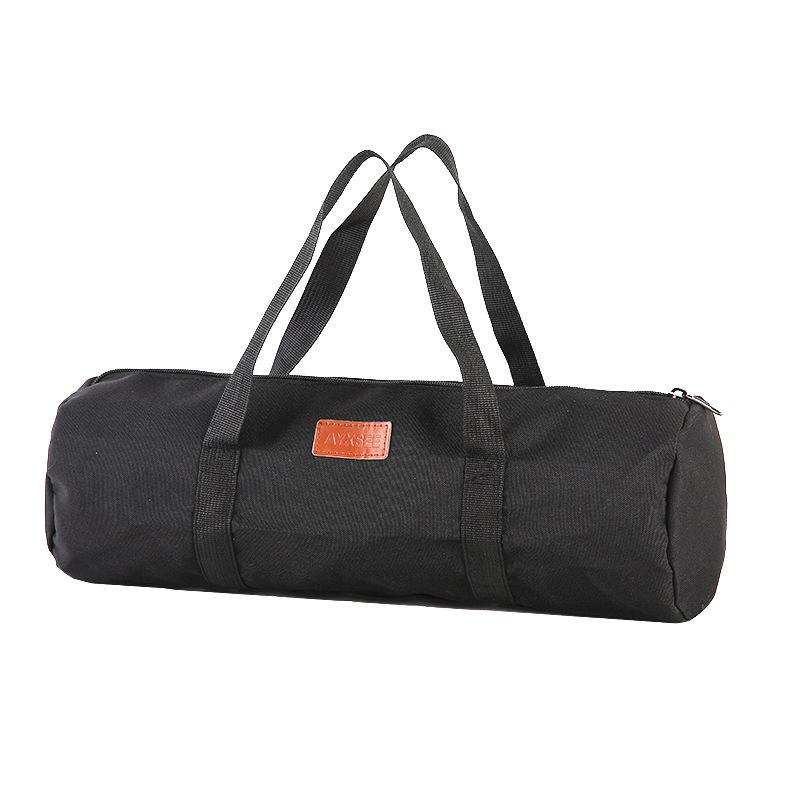 Outdoor Ground Nail Bag Camping Tent Pegs Bag Cylindrical Stake Storage Backpack Portable Miscellaneous Bag Storage Box Toolkit