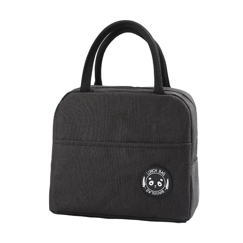 Portable Foldable Insulated Lunch Tote Bag for Students & Office Workers