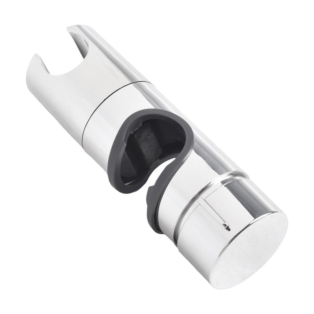 Хромированный АБС Держатель-слайдер для душевой штанги Регулируемый кронштейн для штанг 18 мм и 25 мм