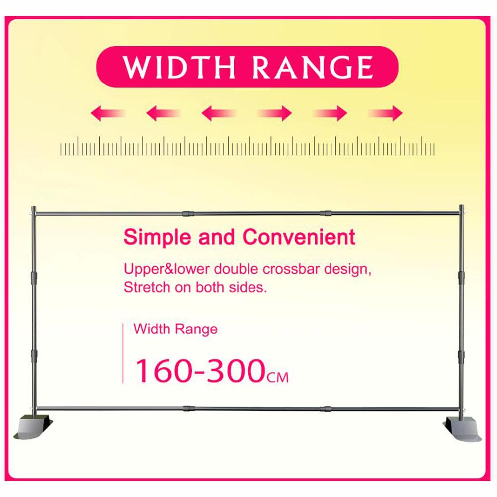 Andoer 2,4*3 метра/7,9*10 футов система поддержки фона для студийной фотографии из алюминиевого сплава