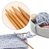 Sweater Weave Double Pointed Bamboo Crochet Crochet Hooks Knitting Tools Straight Knitting Needles
