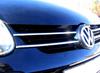 VW GOLF V Mk5 - CHROME GRILL grille trim Tuning
