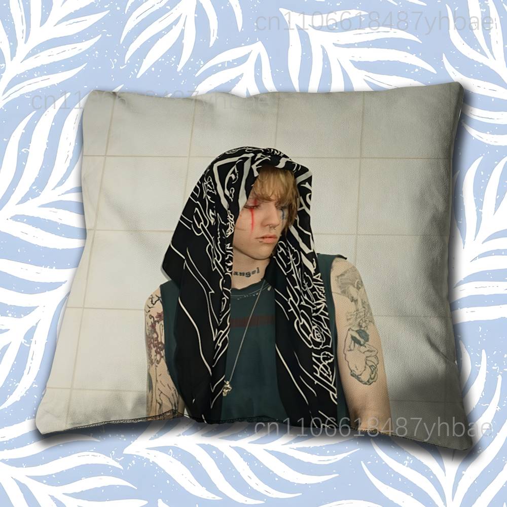 KKai Angel damage Pillow Case Short Plush Sofa Decorative Gift Home Doublesided Printing Cushio