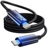 240 Вт Двойной USB C Кабель Быстрая Зарядка Нейлоновая Оплетка Type-C на Type-C Дата-Кабель для Samsung Huawei Xiaomi Ноутбука Телефона