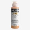 Golden : Fluid Acrylic Paint : 119ml (4oz) : Bright Gold Fine Iridescent