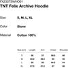 Thisisneverthat Tnt Felix Archive Hoodie Stone