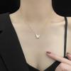 Luxury Butterfly Clavicle Necklace Elegant Temperament Earring Women Jewelry Gift