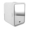 Portable Mirrored Beauty Fridge With Lighting 8L Mini Fridge Skin Care Makeup Storage with Mirror