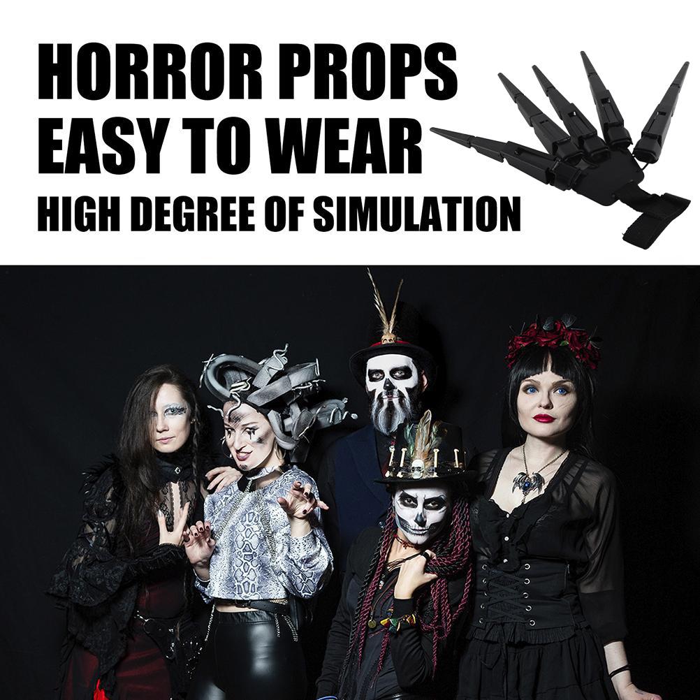 Halloween Jointed Fingers Halloween Cosplay Props Horror Joint Claw Toy for Masquerade Party