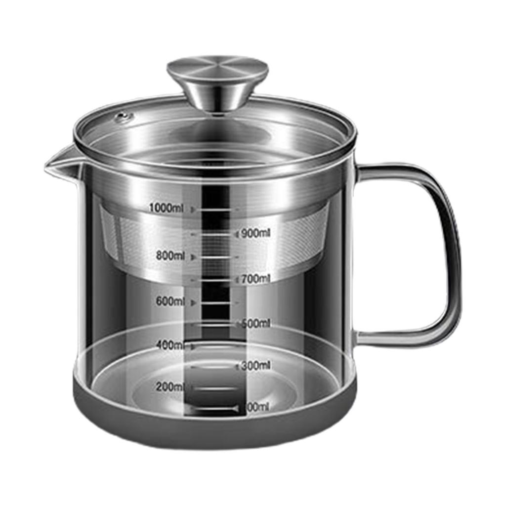 Multifunctional Frying Oil Filter Pot for Kitchen Use Glass Storage Jar with Deep Strainer for Cooking Enthusiasts