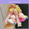 Adorable Cartoon Rainbow Pig Keychain Cute Silicone Bag Charm Gift For All Occasions