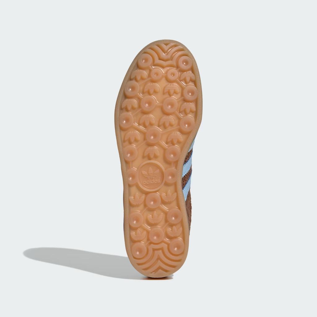 JS1417 adidas Originals Gazelle Indoor Б/у Коричневый Clear Sky Резина (Женский)