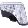 HOLDWELL Left Headlight Lamp With Bulbs Lens Light 7138041 7251341 compatible with Bobcat Skid Steer Loader A770 S510 S530 S550 S570 S590 S630 S650