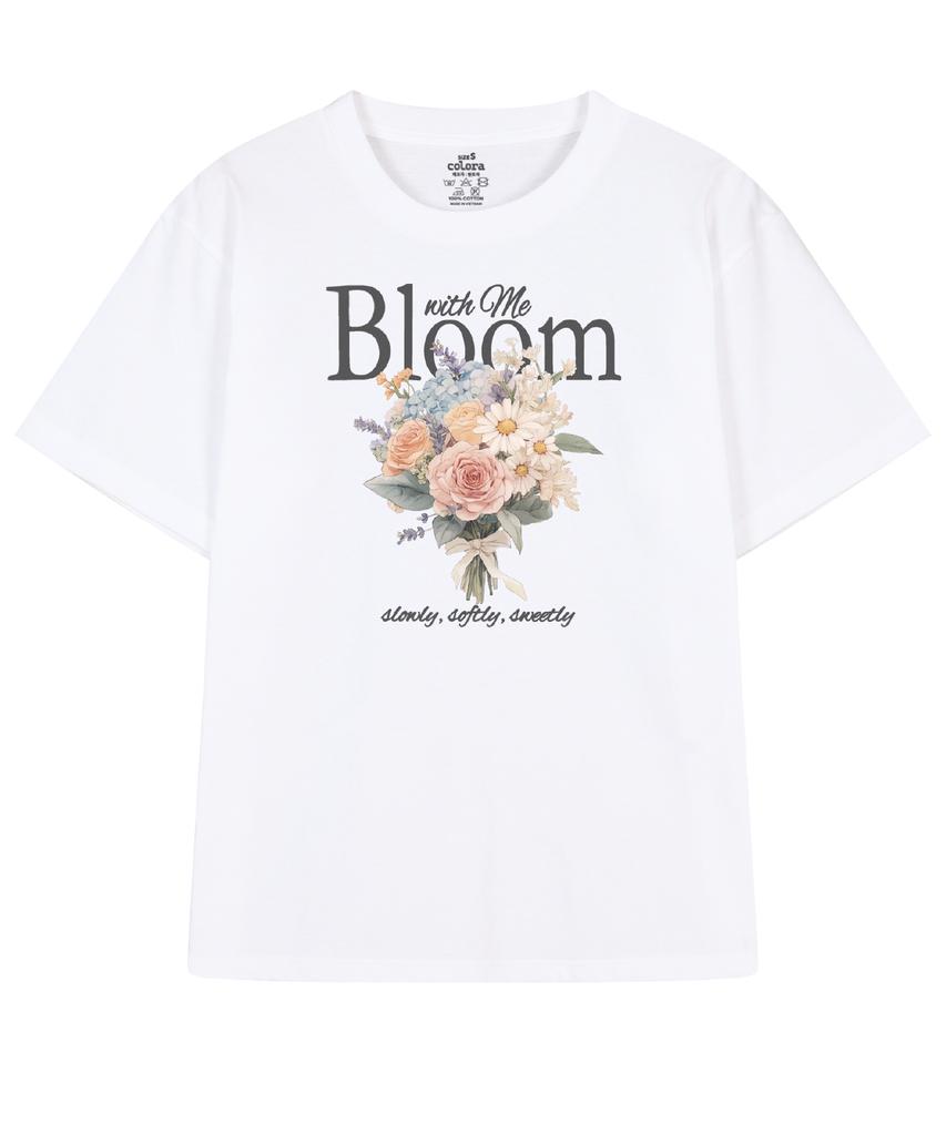 Keollola Футболка с коротким рукавом Bloom With Me (3 цвета)
