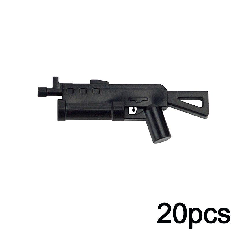 MOC Военное Мини-Оружие WW2 Модельная Серия Оружие SWAT Армия Оптовые Аксессуары для Оружия Строительные Блоки Детские Игрушки Подарки Военные Кирпичики