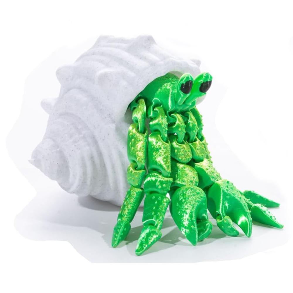 Articulated Crab Finger Toys Stress Relieving Desk Toy New Hermit Crab Toys Home Office Decor