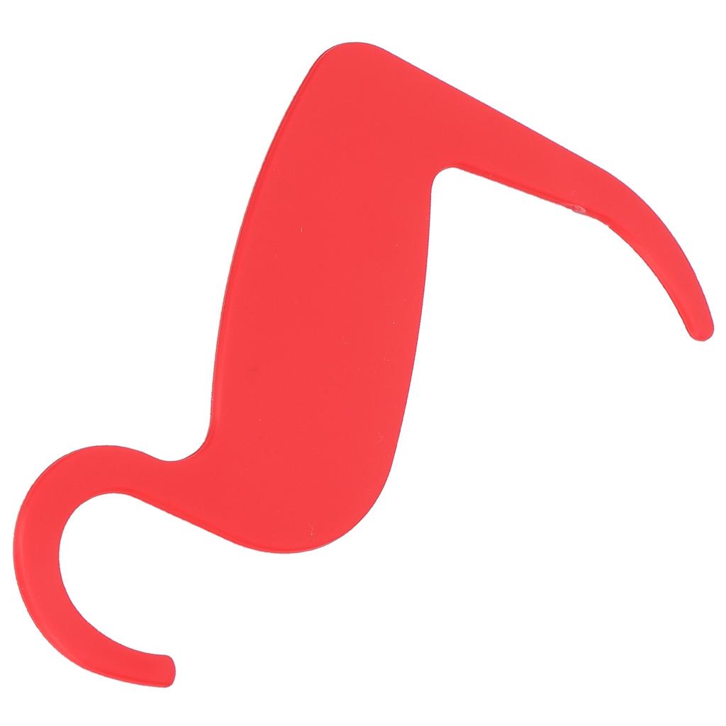 Face MakeUp Stencils Nose Eyebrow Cheekbone   Stencils for Various Face Shapes(Red )