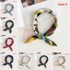 Gifts Women Small Vintage Square Scarf Silk Feel Satin Head Neck Hair Tie Band