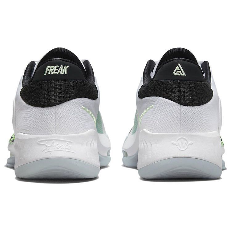 Nike Zoom Freak 4 EP Grecic Coastline Мужские кроссовки Белый Черный Barely-Volt DJ6148-100