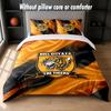Hull FC Design Bed Bedding Set 1 Duvet Cover + 2 Pillowcases Soft Breathable Household Bed Linens