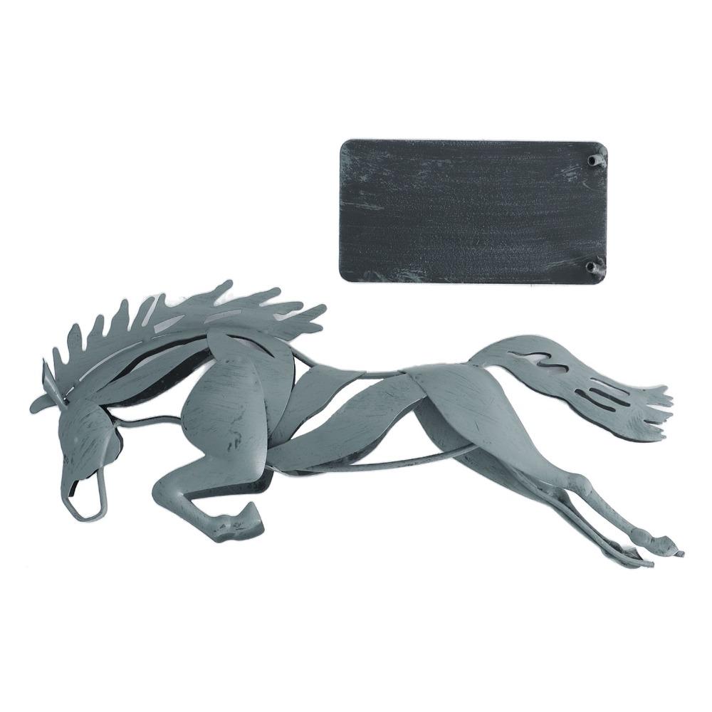 Abstract Running Horse Statue 3D Horse Figurine Decor Desktop Horse Ornament Office Display