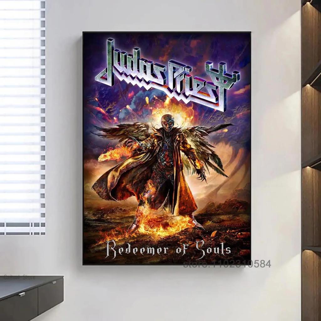 Современный Judas Priest-плакат «Защитники веры», настенное искусство, холст, постеры, украшение, художественный постер, подарок, семейная картина для спальни