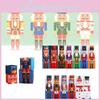 Colorful Nutcracker Stacking Boxes Ideal For Holiday Decor And Party Settings