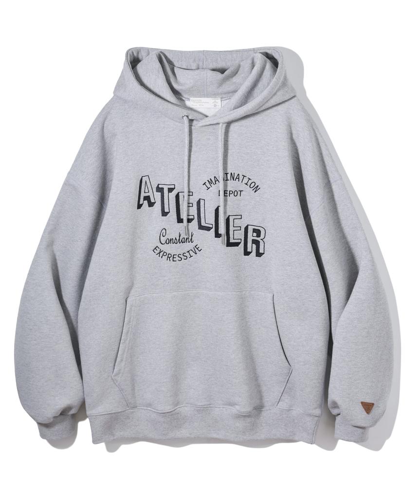 Худи Atelier Bk6990_Серый