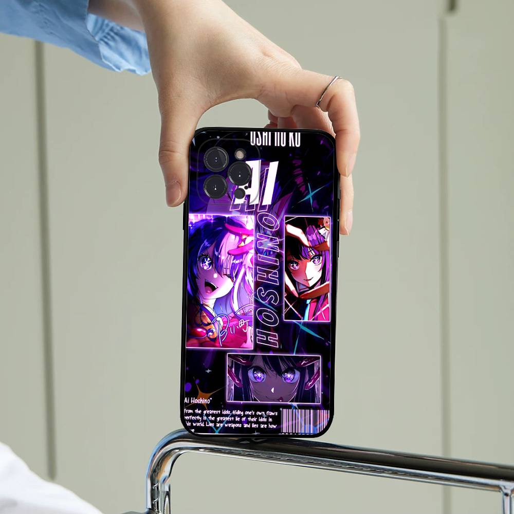 Anime Oshi No Ko Phone Case For Iphone 17 16 15 16e 14 13 12 11 Pro Max Plus Case Cover Coque