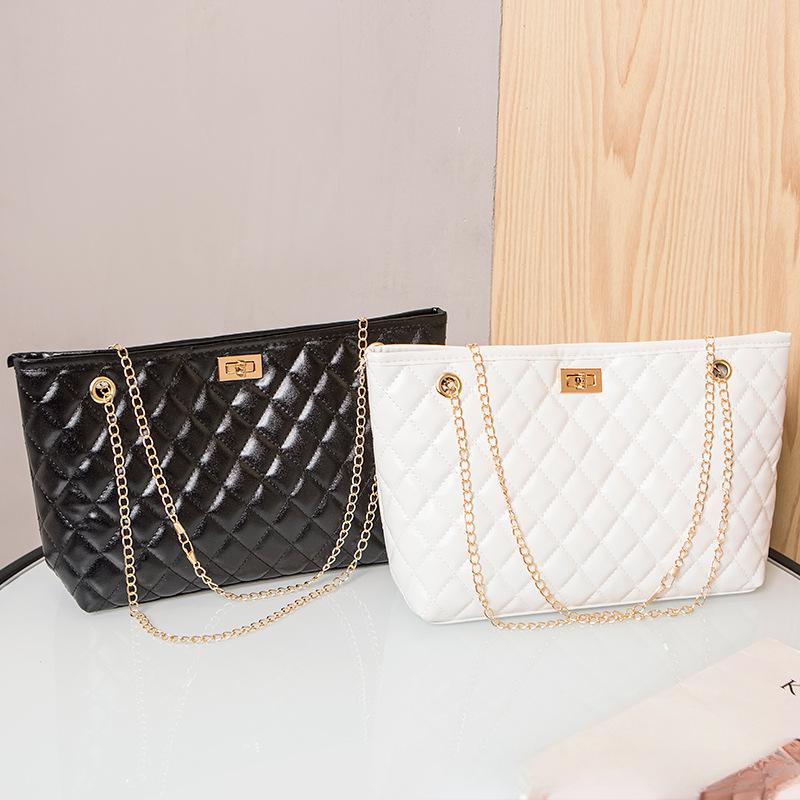 Женские сумки Новые женские сумки через плечо в корейском стиле Большой вместимости Сумки для покупок