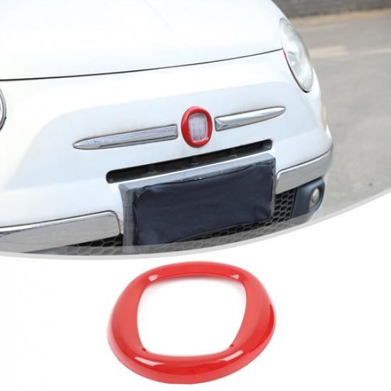 Передняя Спортивная Красная ABS Накладка-Окантовка Эмблемы Для Fiat 500 2007-2015