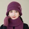 Women's Cozy Knitted Winter Beanie Hat, Korean Style Thick Warm Knit Cap, Adjustable Closure, Lightweight, Fits Well
