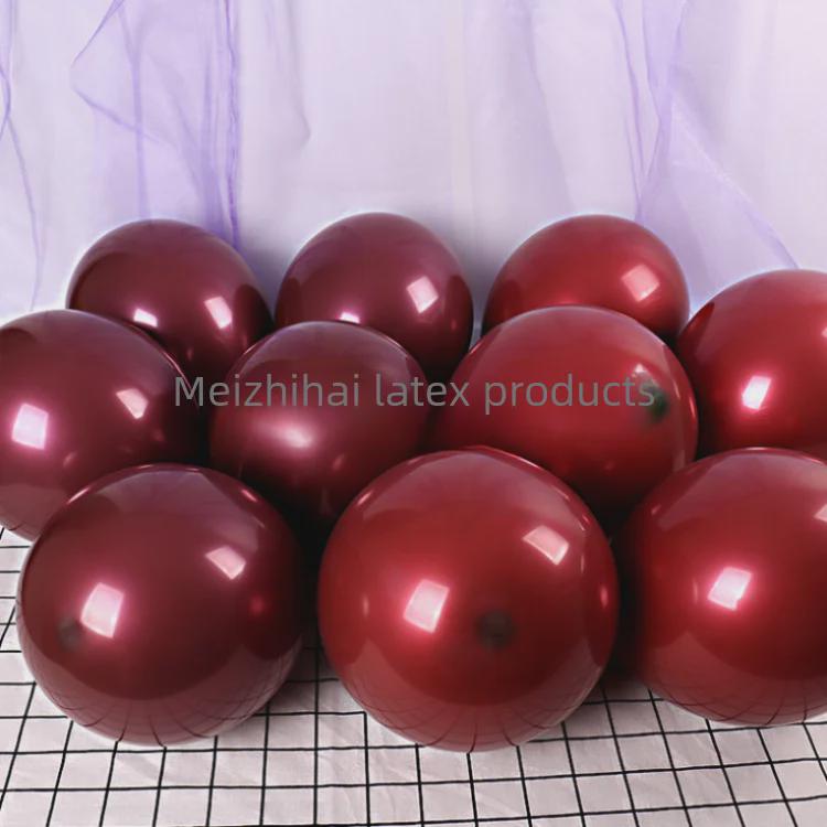 Набор двухслойных воздушных шаров «Вишня» для Дня святого Валентина, свадеб и праздников