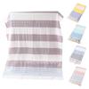 Cotton Striped Tassel Breathable Bath Towel Beach Blanket Table Cloth Yoga Mat
