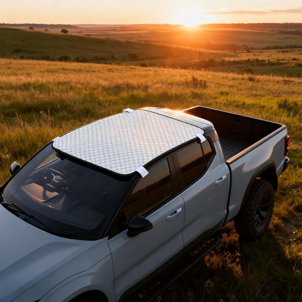 Крышка люка для снега Водонепроницаемая защита верха автомобиля Аксессуары Защитная крышка люка для седанов внедорожников Автомобильный сон Кемпинг