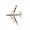 Hot Selling Rhinestone Airplane Brooch Men's and Women's Fashion Drip Oil Chest Flower Casual Dress Coat Jacket Pin