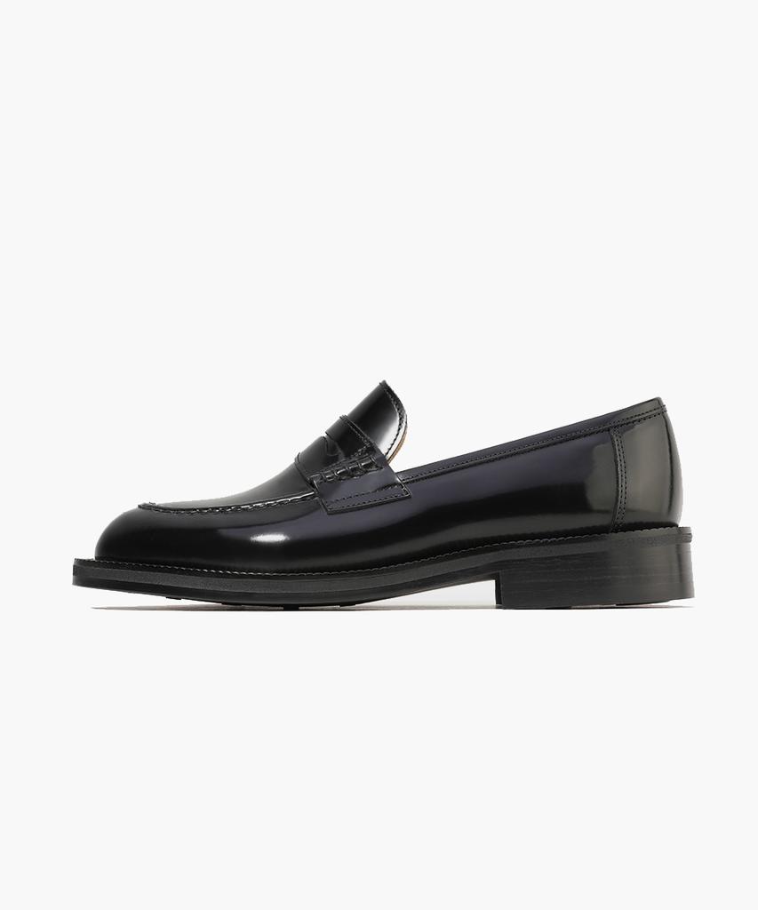 Firenze Atelier Широкая рант-строчка Мокасины с U-образным вырезом 4022 [Черная коробка]