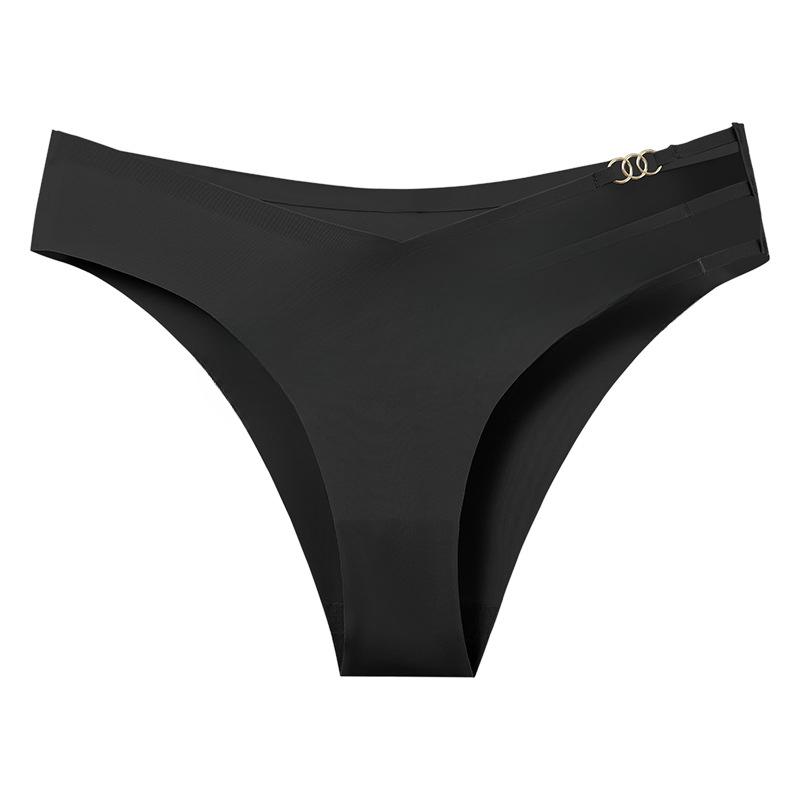 Sports Yoga Women's Sexy Breathable Underwear Women's Low Waist Seamless Underwear Plus Size Triangle Underwear