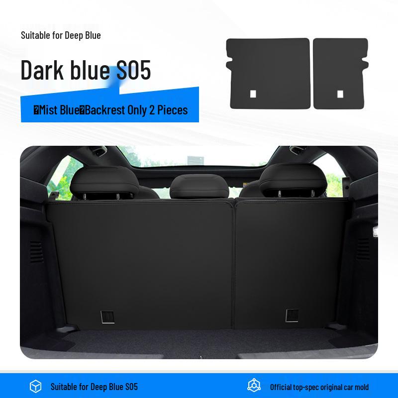 Deep Blue S05 Trunk Mat & Storage Box for Car Interior Modification